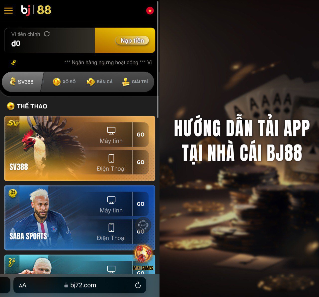 Hướng dẫn từng bước tải App BJ88 trên nhiều nền tảng